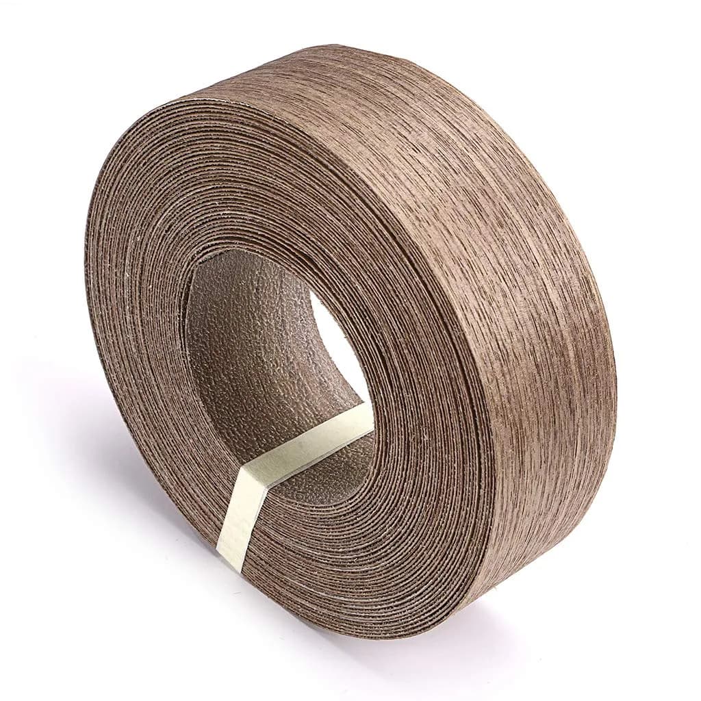 Skelang Walnut Wood Veneer Edge Banding 2" (5.1cm) x 50' (15.24m) Roll | Real Wood Finish for Plywood & MDF - view 2