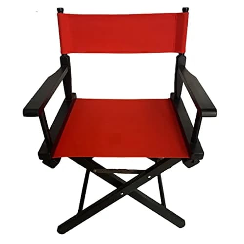 Upone Director Chair Canvas Replacement Cover, M Size (Red) | Durable Cotton Cover for 18" Chairs thumbnail 5