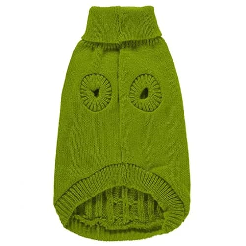 CHBORCHICEN Knitted Small Dog Sweater, Turtleneck Pullover | Warm Winter Puppy Clothes for Small Breeds thumbnail 6