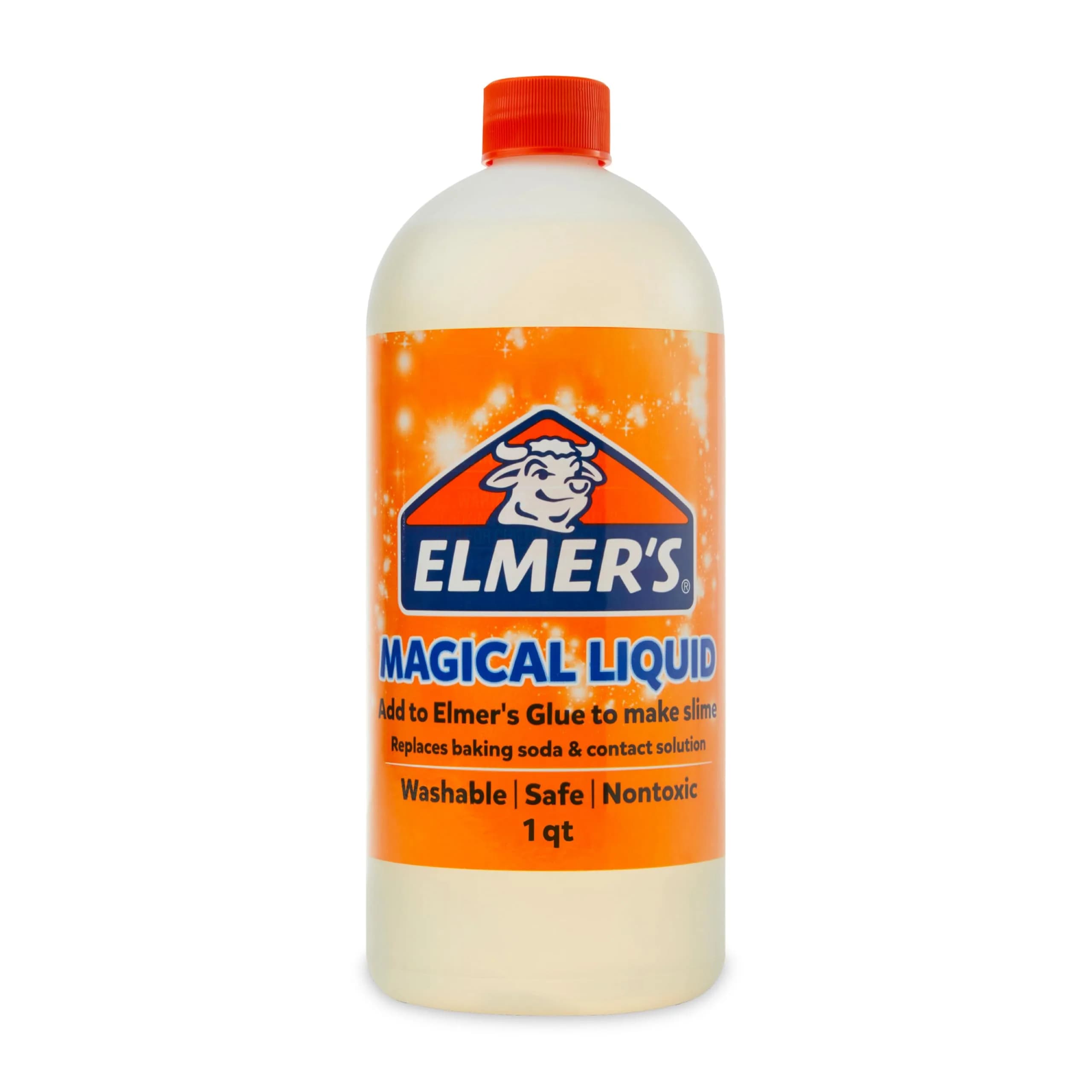 Elmer's Magical Liquid Slime Activator Solution 1 Quart (946ml) | Updated Formula for Double Slime Output - main product image