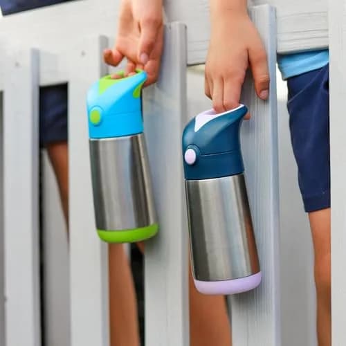 b.box Insulated Water Bottle for Kids, 355ml (12 oz) Passion Splash | Keeps Drinks Cold Up to 8 Hours thumbnail 6