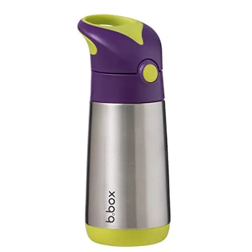 b.box Insulated Water Bottle for Kids, 355ml (12 oz) Passion Splash | Keeps Drinks Cold Up to 8 Hours thumbnail 1