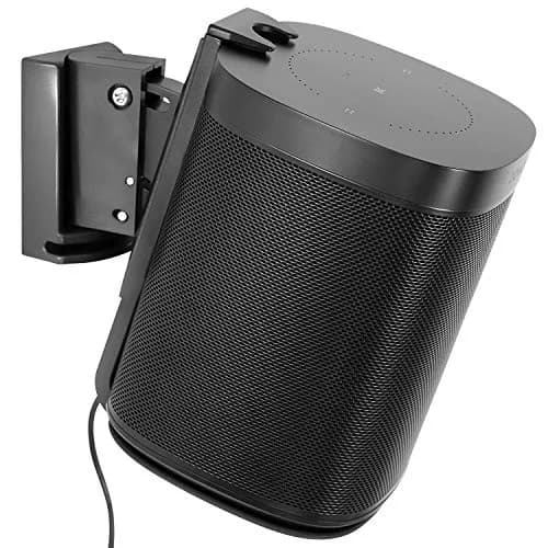 Mount-It! Adjustable Speaker Wall Mount for SONOS One, One SL & Play:1 | Space-Saving, Tilt & Swivel, Durable thumbnail 1