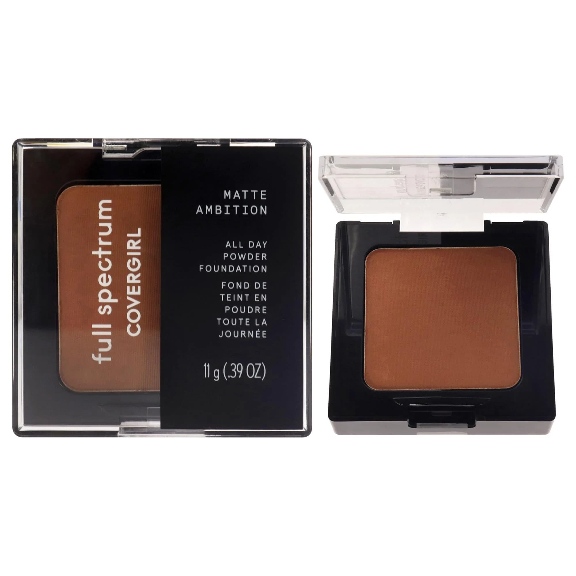 COVERGIRL Matte Ambition Powder Foundation Deep Cool 2 | All Day Matte Finish for All Skin Tones