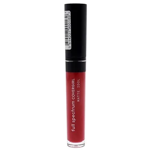 COVERGIRL Matte Idol Liquid Lipstick, Tyrant, 1 Ounce | Transfer-Proof, Matte Finish thumbnail 1