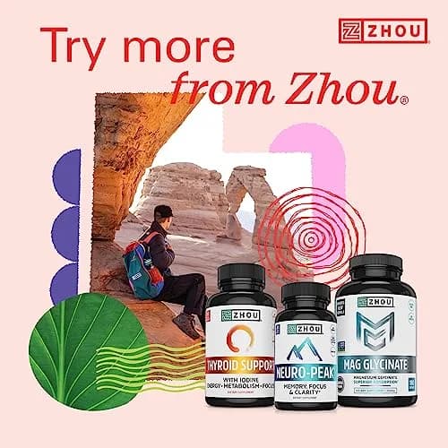ZHOU Berberine with Oregon Grape | 1000mg Capsules for Gut & Metabolic Health (70-120 chars) thumbnail 4