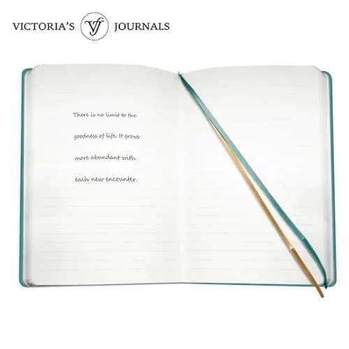 VICTORIA'S JOURNALS Vintage Journal Faux Leather Gilded Edge Hardcover | Elegant A5 Notebook for Creative Writing & Planning thumbnail 5