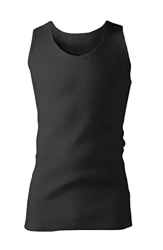 HEAT HOLDERS Mens Cotton Winter Fleece Thermal Underwear Sleeveless Top Vest XX-Large | 0.45 TOG Slim Fit thumbnail 1