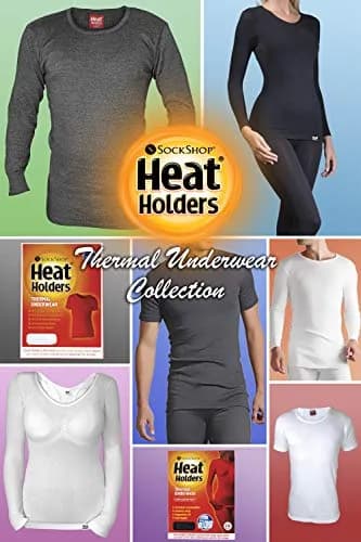 HEAT HOLDERS Mens Cotton Winter Fleece Thermal Underwear Sleeveless Top Vest XX-Large | 0.45 TOG Slim Fit thumbnail 2