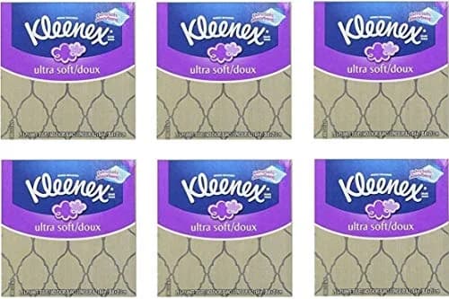 Kleenex Ultra Soft Facial Tissues, White 3-Ply | 450 Total Tissues (6 Cubes) thumbnail 1