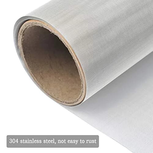TIMESETL 304 Stainless Steel Woven Wire 120 Mesh | Durable Filtration Cloth for Industry & Home thumbnail 3