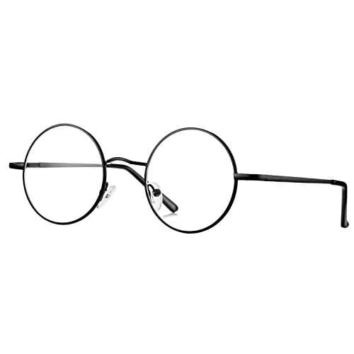 Pro Acme Retro Round Clear Lens Glasses | 46mm (1.81") Lens Width thumbnail 6
