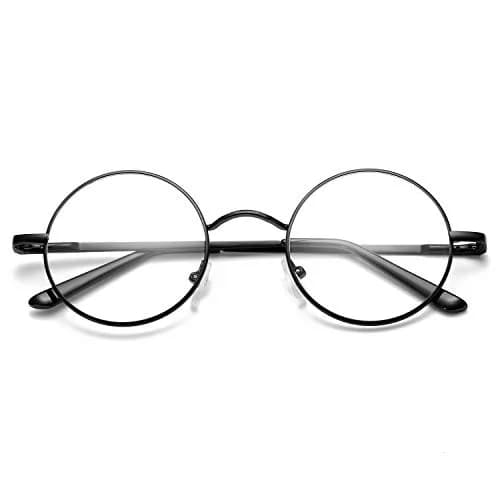 Pro Acme Retro Round Clear Lens Glasses | 46mm (1.81") Lens Width thumbnail 7