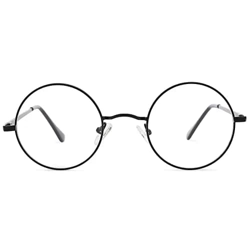Pro Acme Retro Round Clear Lens Glasses | 46mm (1.81") Lens Width thumbnail 8