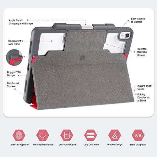 STM Dux Plus Rugged Case for Apple iPad Pro 12.9 2018 | Military Drop Test Certified thumbnail 3