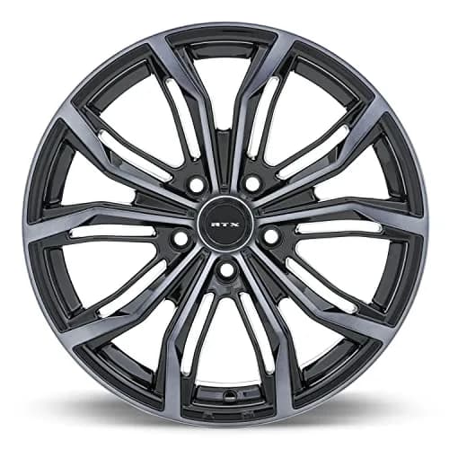 RTX Alloy Wheel Black Widow 18x8 5x120 ET35 CB74.1 | 18 inch Aluminum Wheel for Cars thumbnail 4