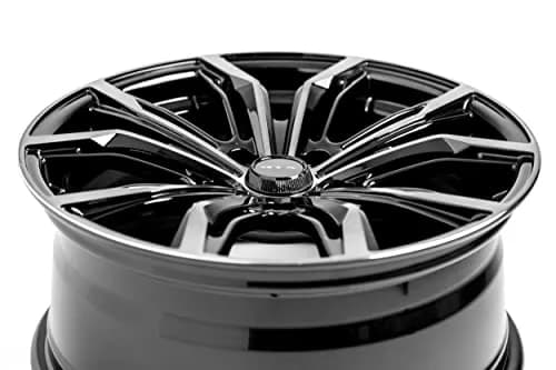 RTX Alloy Wheel Black Widow 18x8 5x120 ET35 CB74.1 | 18 inch Aluminum Wheel for Cars thumbnail 2