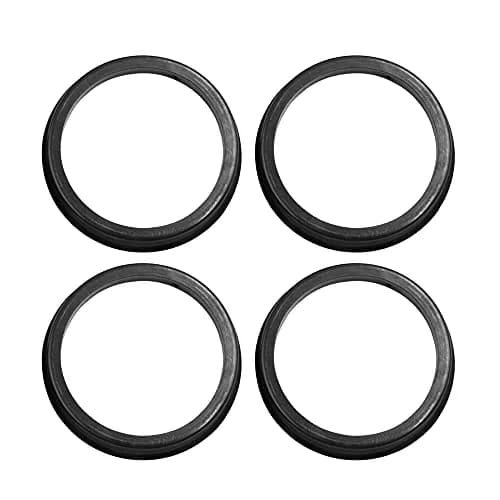 X AUTOHAUX Plastic Hub Centric Rings 57.1mm ID to 66.6mm OD | Eliminate Steering Vibrations thumbnail 3