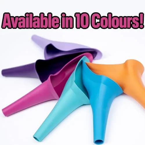 SHEWEE Flexi Female Urinal Funnel with Extension Pipe | Reusable, Portable, Pink (35g) thumbnail 8