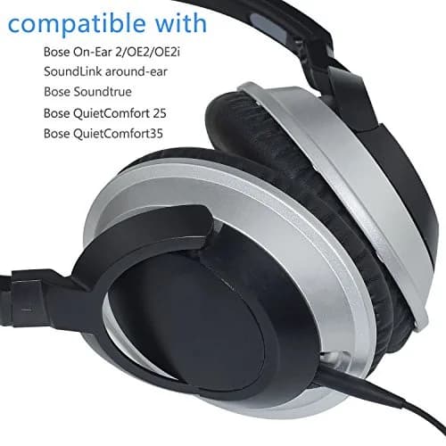 Aquelo Replacement Headphone Cable for Bose QC35 II, QC45, NC700, QC25, SoundLink, SoundTrue (Black, 1.5m) thumbnail 3