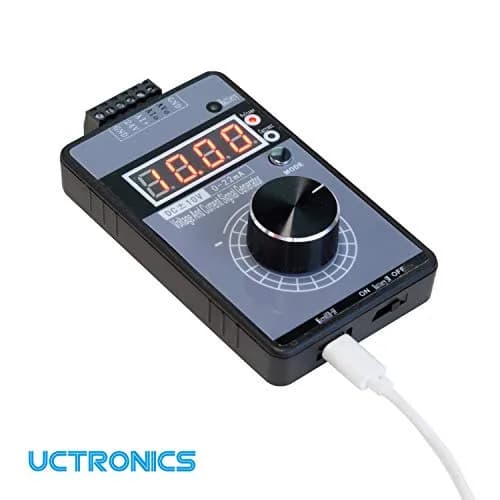 UCTRONICS DC ±10V 0/4-20mA Current Voltage Signal Generator 100mm (3.94") | Analog Simulator for PLC Debugging thumbnail 6