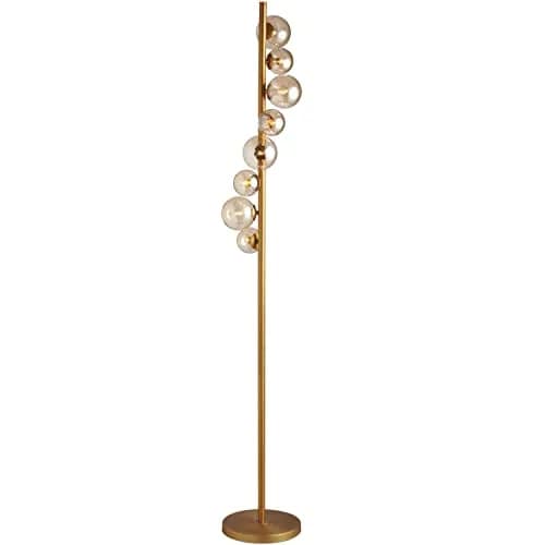 Dainolite 8 Light Vintage Bronze Floor Lamp | Halogen, 200W, Indoor Use thumbnail 1