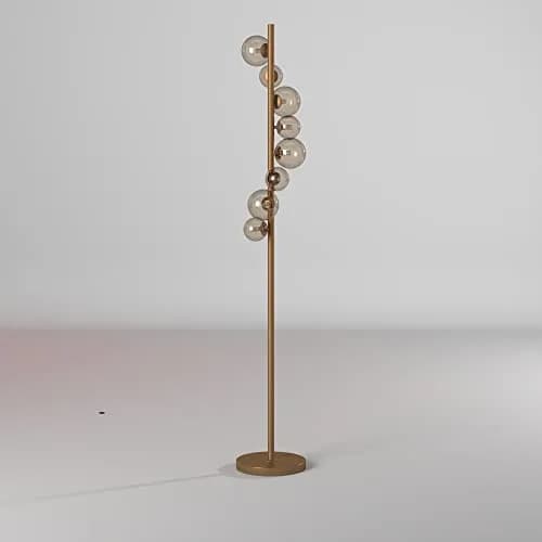 Dainolite 8 Light Vintage Bronze Floor Lamp | Halogen, 200W, Indoor Use thumbnail 4