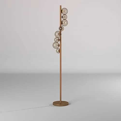 Dainolite 8 Light Vintage Bronze Floor Lamp | Halogen, 200W, Indoor Use thumbnail 2