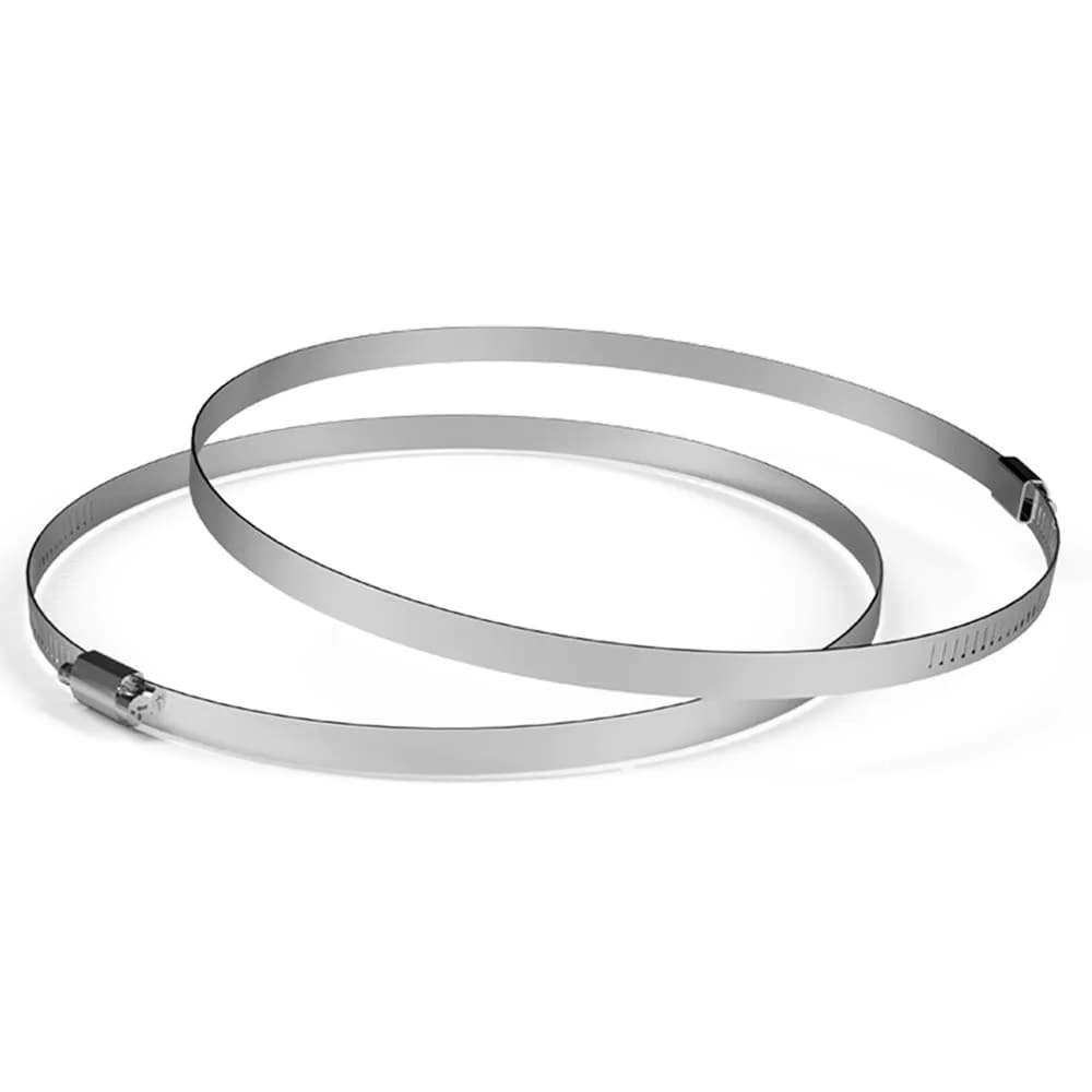 AC Infinity Stainless Steel Duct Clamps 10" | Heavy-Duty, Rustproof, For Ducting & Inline Fans