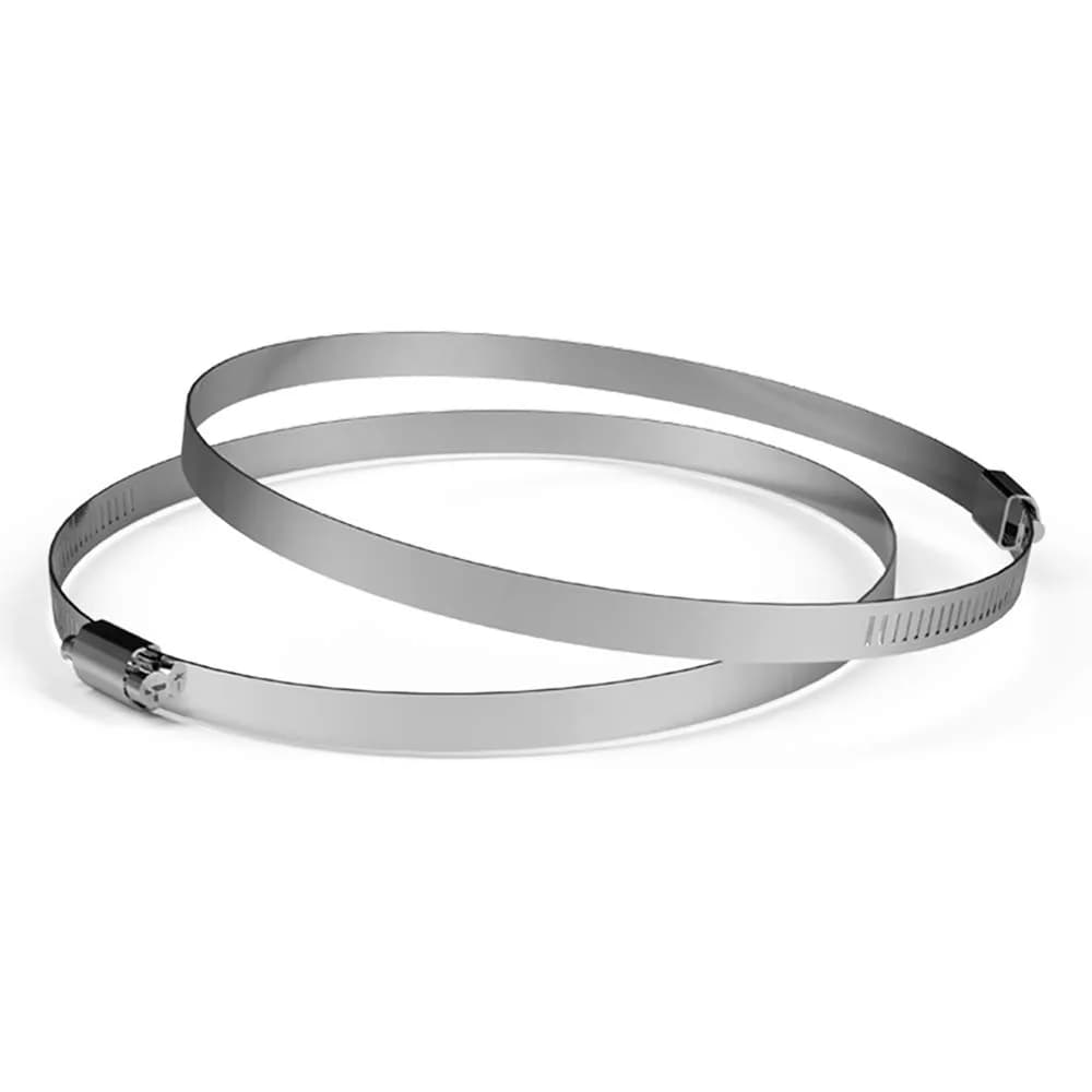 AC Infinity Stainless Steel Duct Clamps 8" | Heavy-Duty Ducting Connectors, Rustproof, 2-Pack - main product image