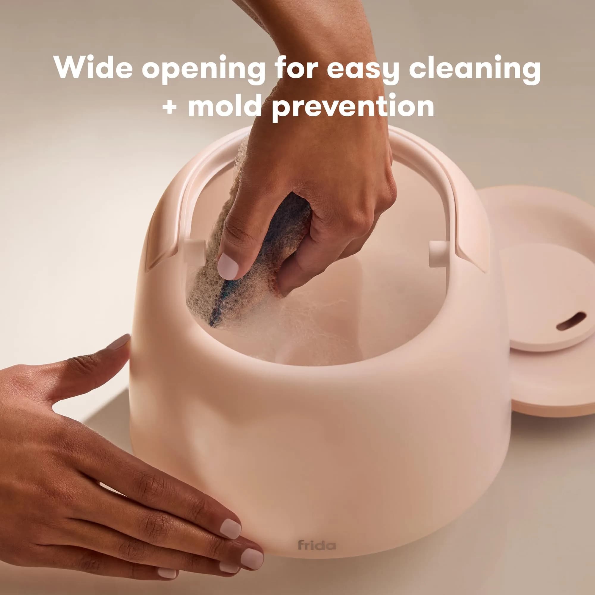 Frida Baby 3-in-1 Cool Mist Humidifier with Diffuser & Nightlight, 0.5 Gallon (1.9L) | Ultrasonic Cool Mist for Nurseries Up to 320 sq ft - view 5