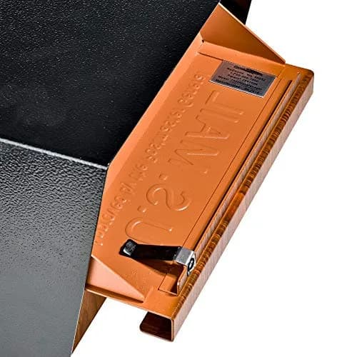 Mail Boss Mail Manager Locking Post Mount Mailbox | USPS Approved, Wood Grain Finish, Heavy-Gauge Steel thumbnail 4