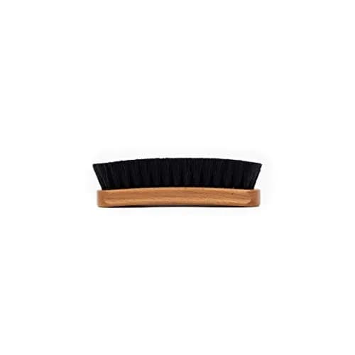 Cobbler's Choice Horsehair Shoe Brush - Premium Shoe Shine & Polish Brush for Leather, Tan (1-Pack) thumbnail 2