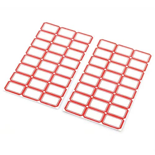 PZRT Label Stickers 288pcs | Multi-Purpose Office & School Labels, 3.9x2.5cm thumbnail 2