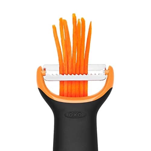 OXO Good Grips Julienne Prep Peeler | Creates Precise Vegetable Strips for Healthy Dishes thumbnail 6