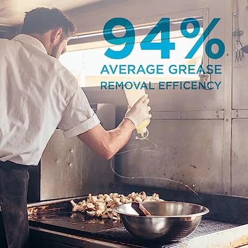 Kleen-Gard Aluminum Commercial Kitchen Hood Filter, 19.5H x 19.5W | 94% Grease Removal Efficiency thumbnail 7