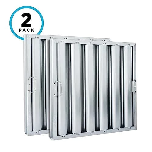 Kleen-Gard Aluminum Commercial Kitchen Hood Filter, 19.5H x 19.5W | 94% Grease Removal Efficiency thumbnail 8