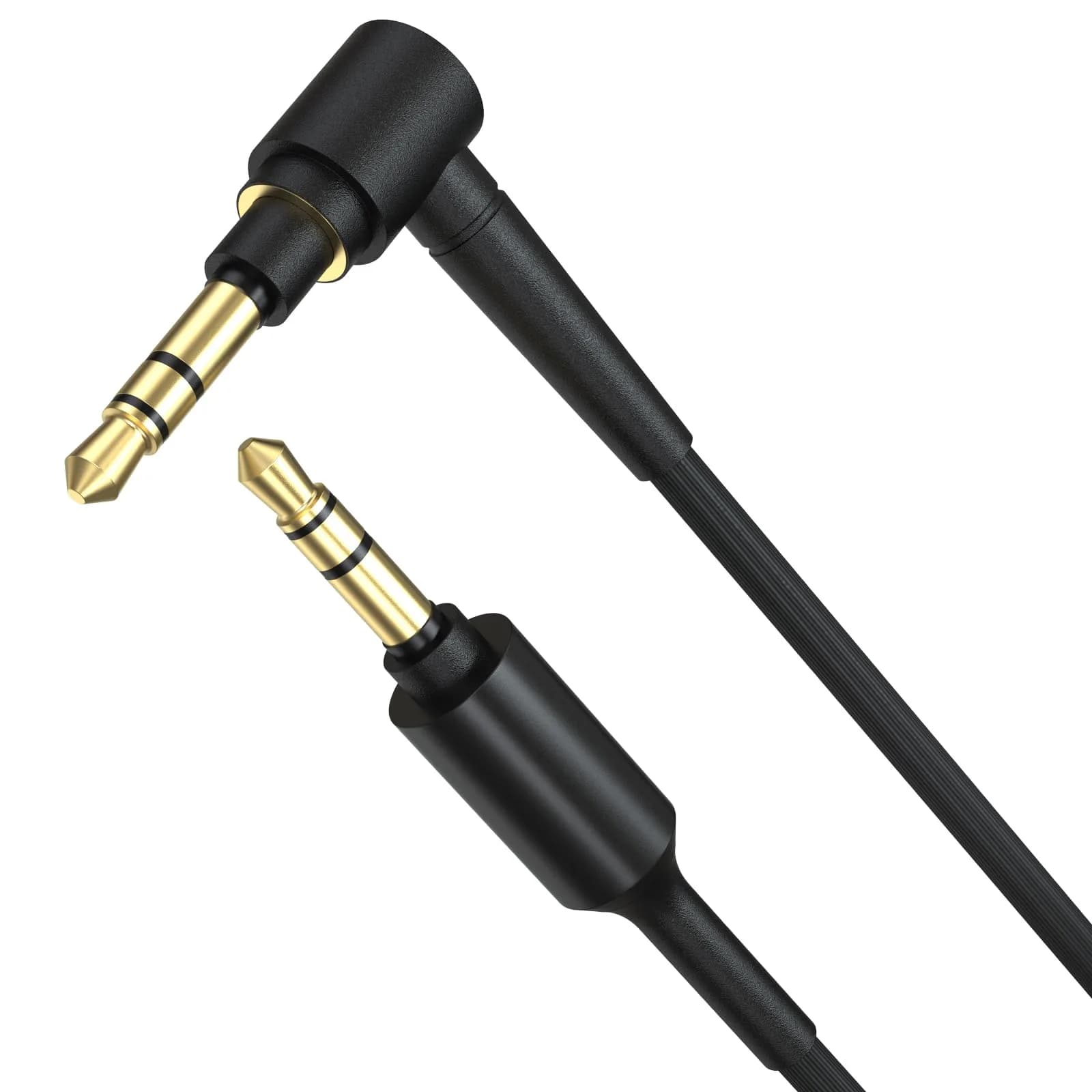 Muigiwi Replacement Headphone Audio Cable Cord Aux Wire for Sony WH-1000XM5/XM4/XM3/XM2, MDR-1000X/100ABN/1ADAC, 1.5m (4.9ft) Black - main product image