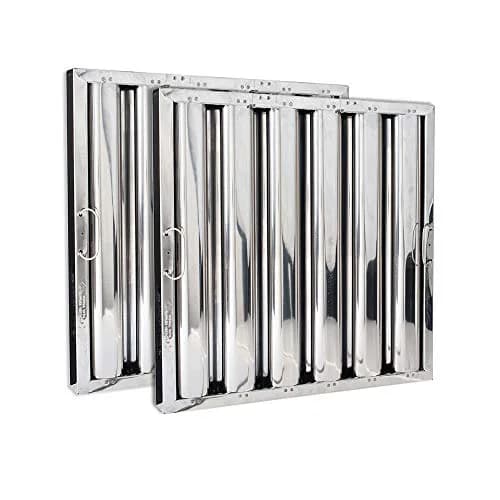 Kleen-Gard Stainless Steel Commercial Kitchen Hood Filter, 20H x 25W | Heavy-Duty Grease Filter for Restaurant Exhausts thumbnail 1
