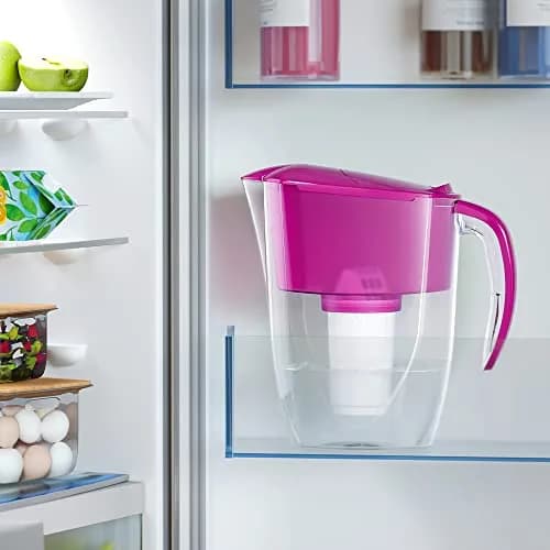 AQUAPHOR Smile Water Filter Jug - 2.9L | Magnesium Enriched, Space-Saving, Fits Fridge Door thumbnail 2