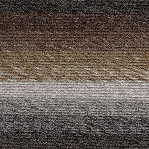 Lion Brand Yarn Ferris Wheel Crochet Yarn Morning Java Multicolor | 270 yd. Worsted Acrylic for Colorful Crafts thumbnail 2