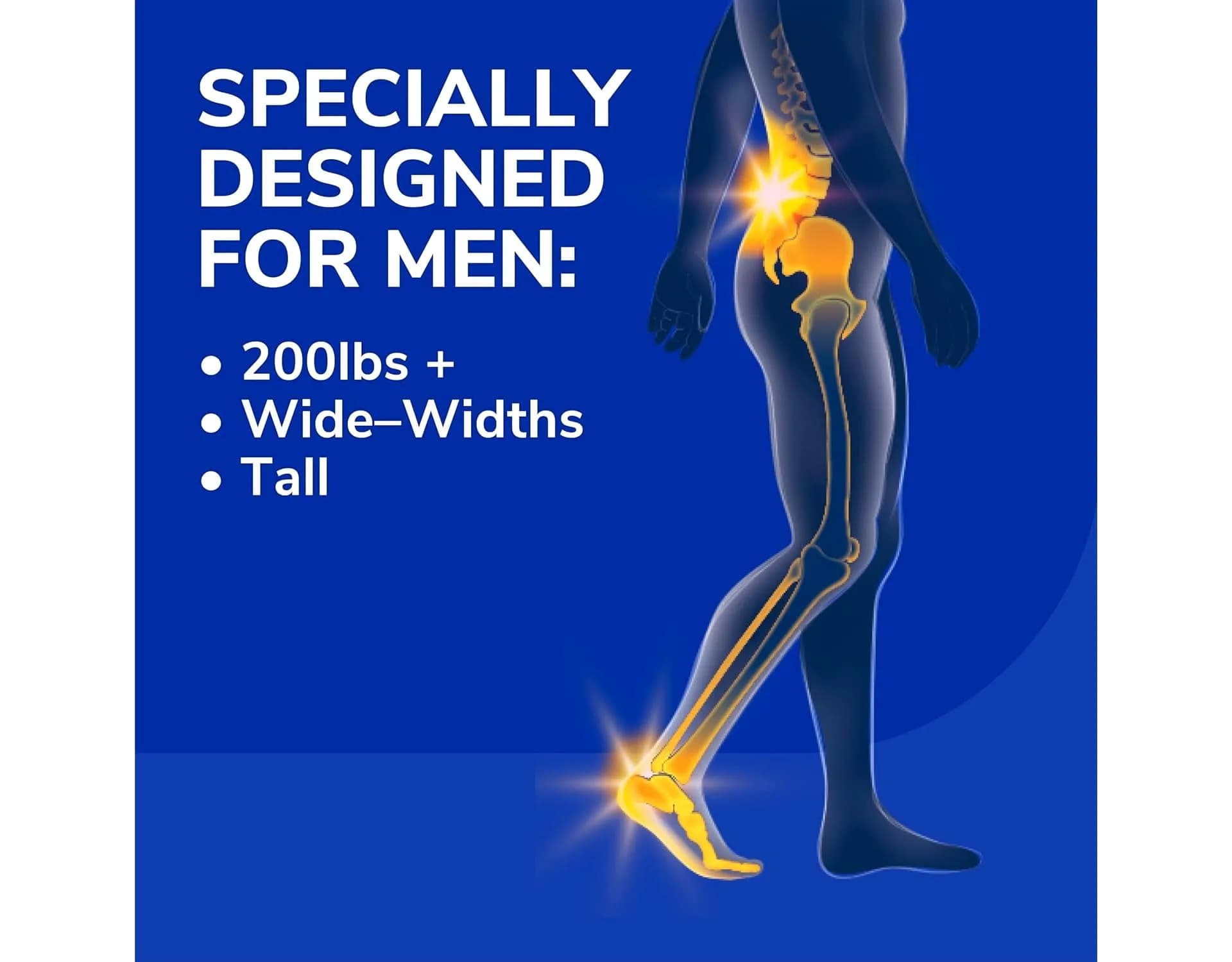 Dr. Scholl's Heavy Duty Support Insoles for Men, Size 8-14 | Clinically Proven for Lower Back Pain & Leg Fatigue - view 6