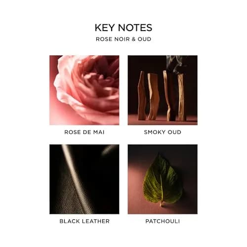 NEST New York Scented Votive Candle, Rose Noir & Oud | Elegant Glass Vessel, 2 oz, Vegan & Cruelty-Free thumbnail 4