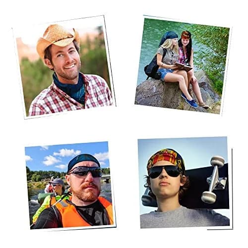 KALILY American Flag Headband Bandana 25x48cm (9.5x19 Inch) | Versatile Headwear for Sports & Outdoors thumbnail 4
