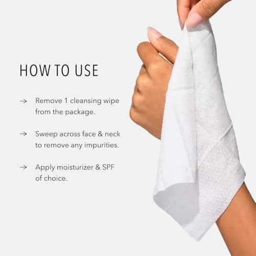 HydroPeptide HydroActive Micellar Cleansing Cloths | Hydrates & Removes Makeup (30 Cloths) thumbnail 4