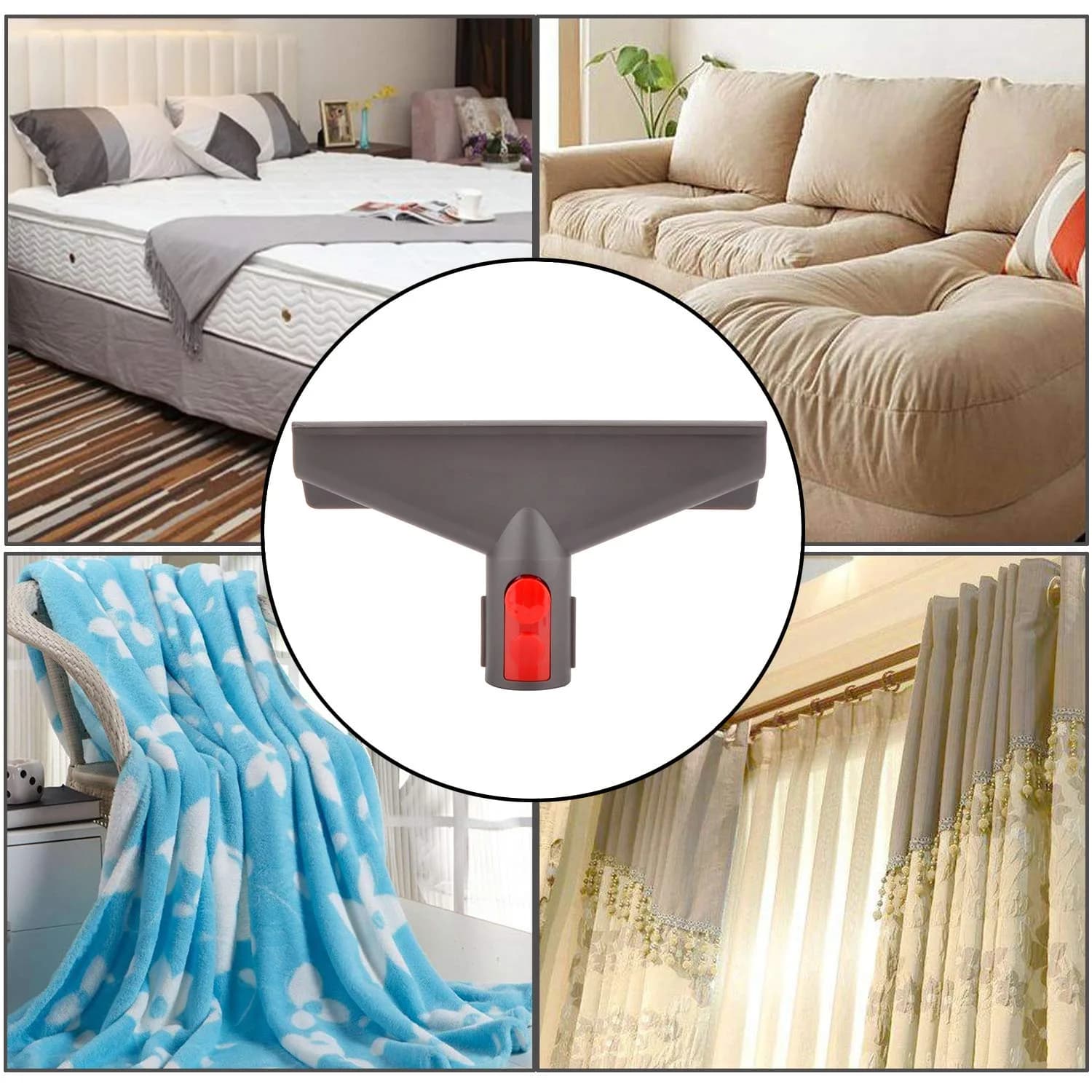 Fullclean Mattress Tool and Flexible Hose Kit for Dyson V15 V11 V10 V8 V7 Vacuum Cleaners | 63 inch Extension - view 5