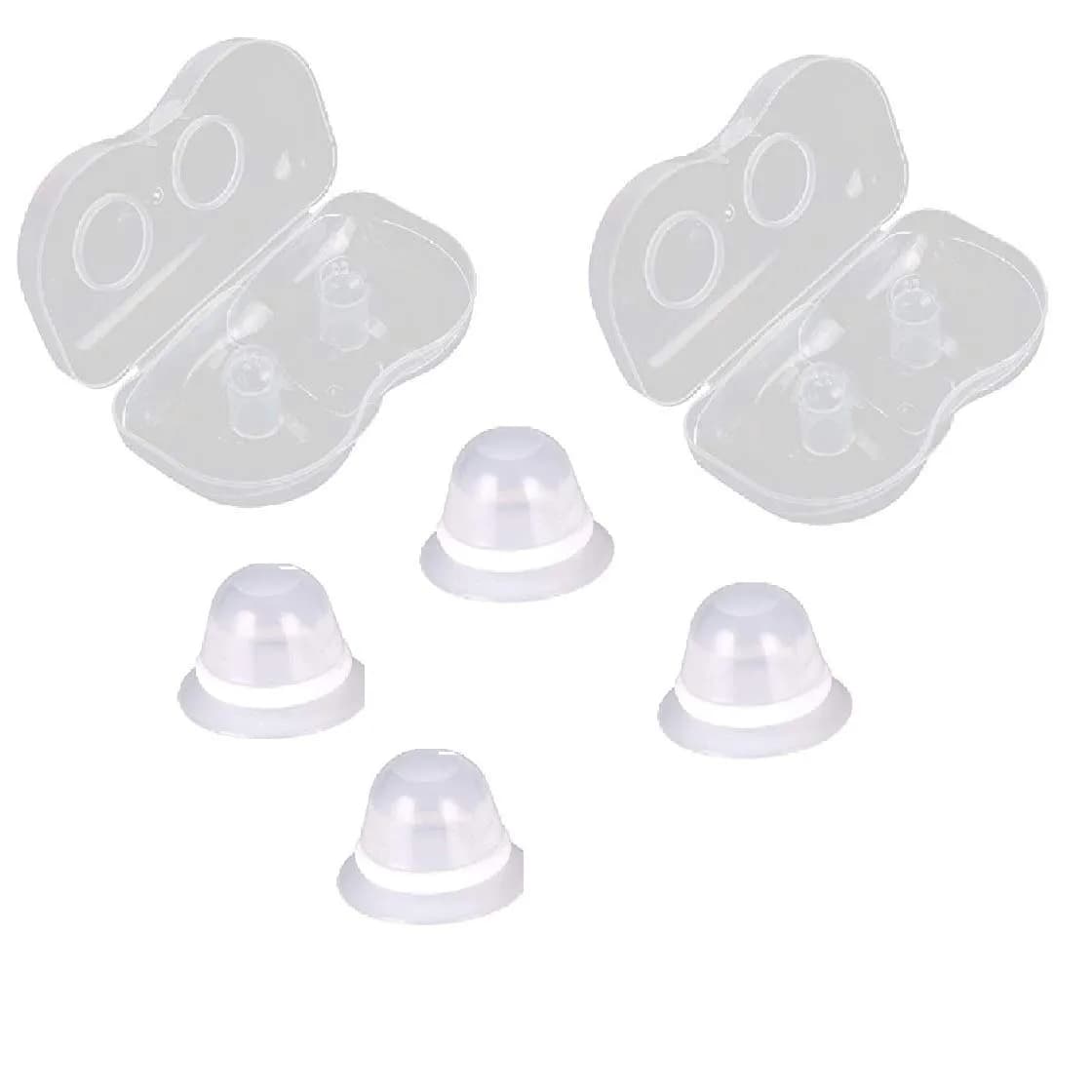 Finever Clear Nipple Corrector Set | 2 Count, Medical Silicone - view 4