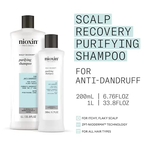 NIOXIN Scalp Recovery Purifying Shampoo 6.76 Fl Oz | For Itchy, Flaky Scalp Relief thumbnail 9