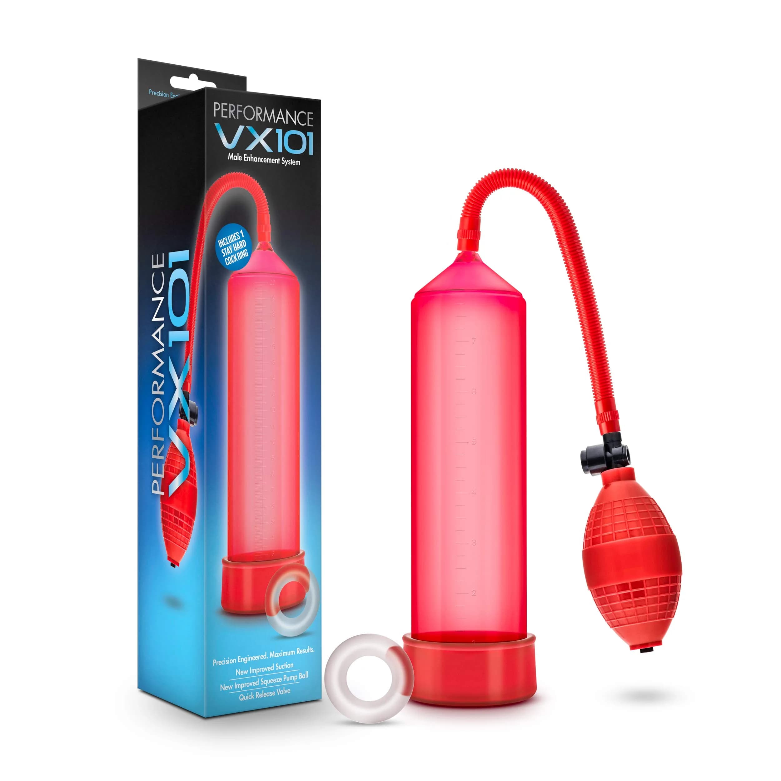 Blush Performance VX101 Beginner 9" Penis Pump | Enhance Pleasure & Confidence - main product image
