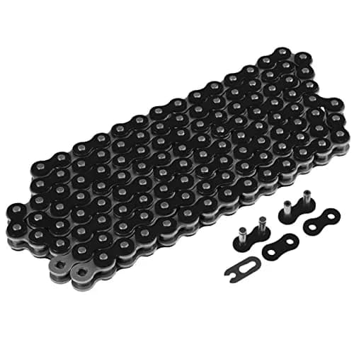 Caltric Black Drive Chain for Kawasaki Ninja 650 650R Ex650 | Alloy Steel, 520 Pitch, 120 Links thumbnail 6
